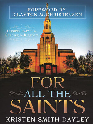 cover image of For All the Saints